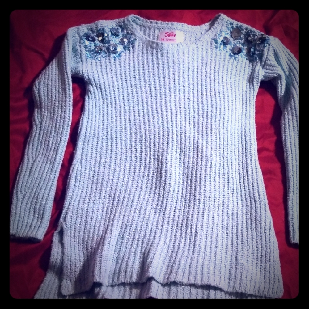 Justice sweater